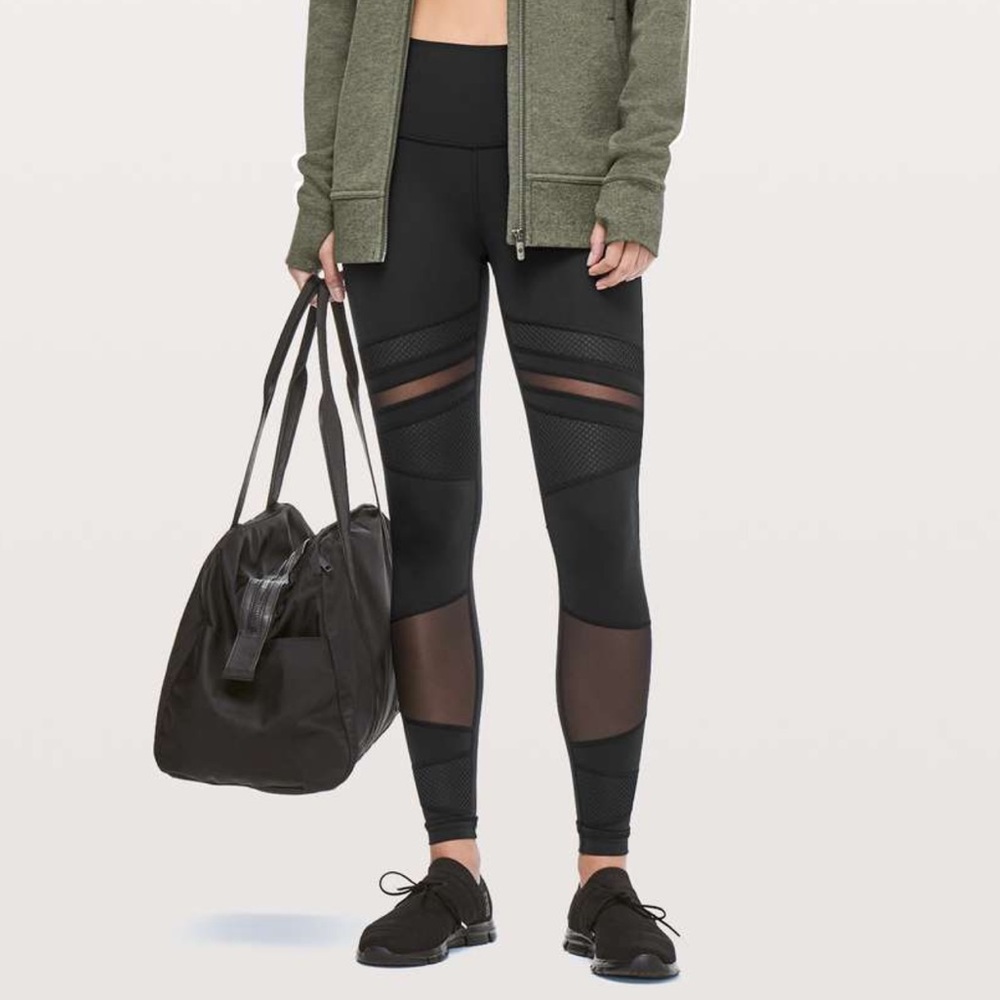 Lulu lemon mesh leggings